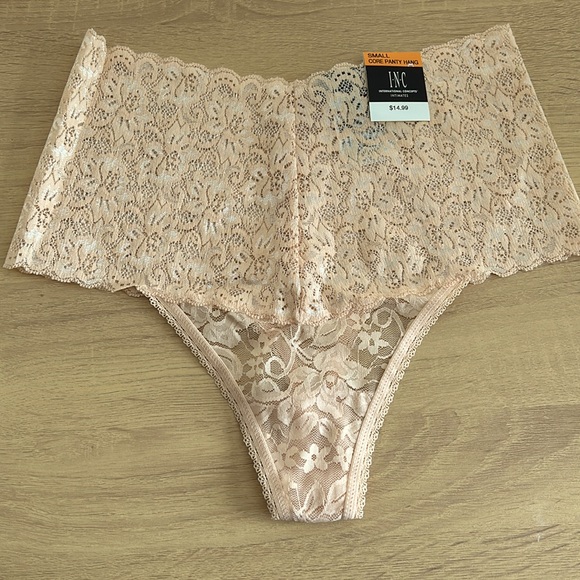 NWT INC Intimates Set In Almond Latte - Picture 3 of 7